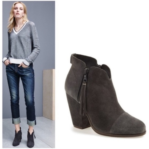 RAG & BONE I Margot Suede Booties - Picture 3 of 11
